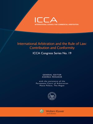 cover image of International Arbitration and the Rule of Law